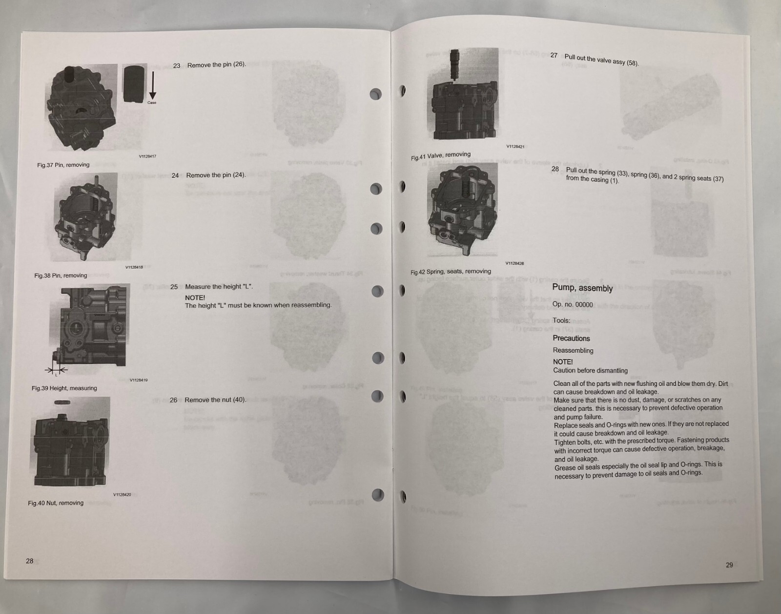 Volvo Construction Equipment Service Manual ECR58D -Working Hydraulics