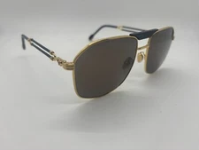 NEW FRED FG 40044U 01D GOLD AVIATOR SUNGLASSES 59-17-150mm Comes w/Full Set