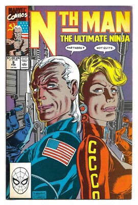 Nth Man: The Ultimate Ninja #9 : F/VF : ''Level 1, Extra Lives, 0''