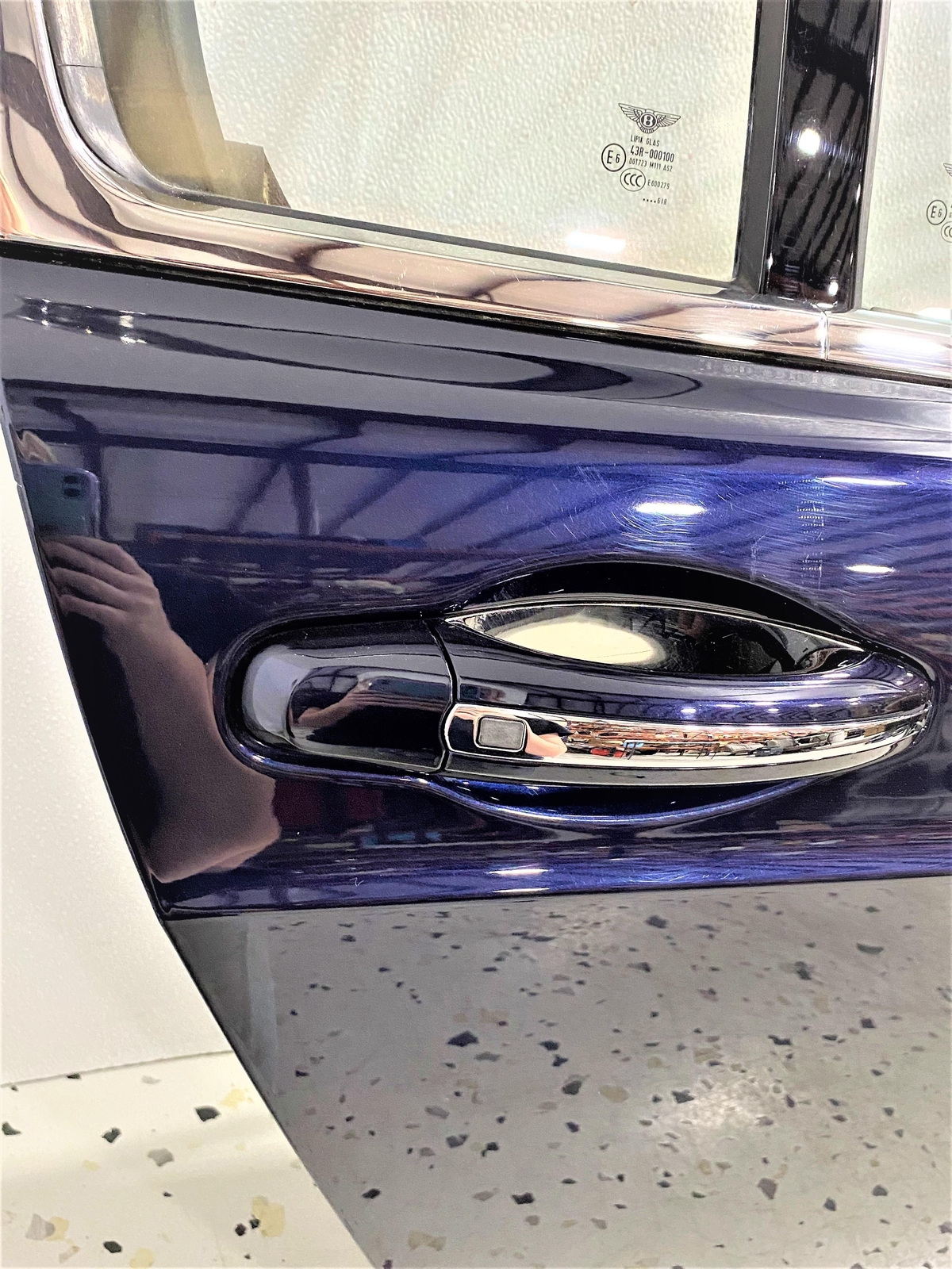 2006-2012 Bentley Flying Spur Rear Door Right RH Dark Sapphire BENTLEY 07 OEM