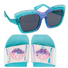 GIRLS ARIEL SLIDES AND ARIEL SUNGLASSES New