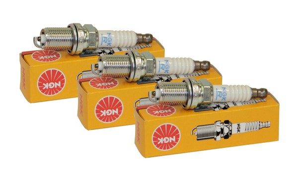 3 NGK ZüNdkerzen FüR Daihatsu Move,Sirion,Trevis; Opel Agila,Corsa B C-image