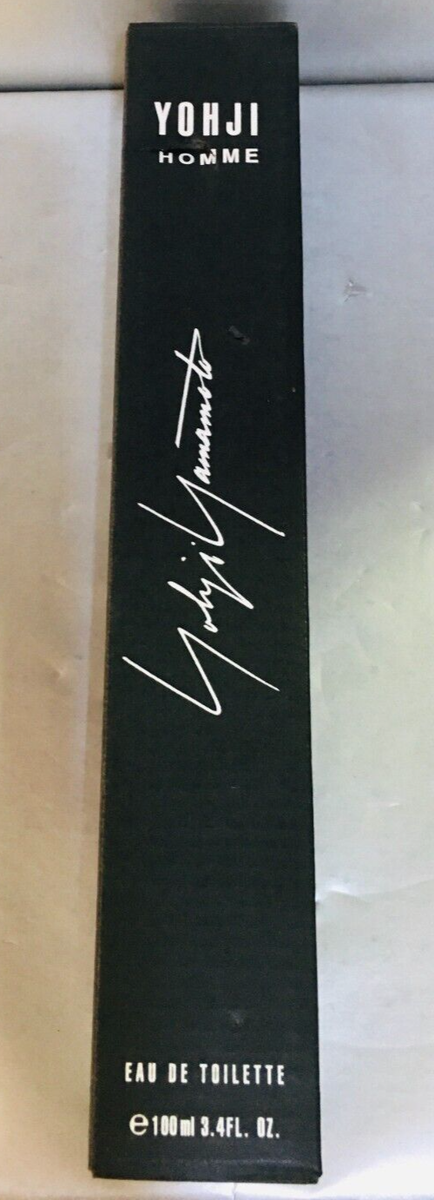 Yohji Homme Yohji Yamamoto for Men Eau de Toilette 100ml New in