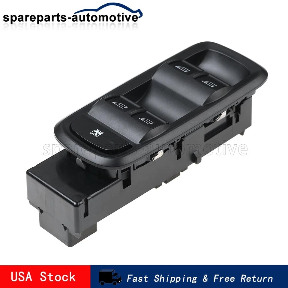 Power Window Switch D2BT14A132AA Front Left Driver Side For 2014-19 Ford Fiesta - Image 2 of 4
