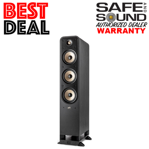 POLK AUDIO SIGNATURE ELITE ES60 FLOORSTANDING SPEAKER EACH - BLACK