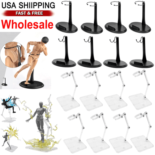 Wholesale 1/6 Scale U/C Type or HG144 Action Figure Stand Base Display Holder# - Picture 1 of 10