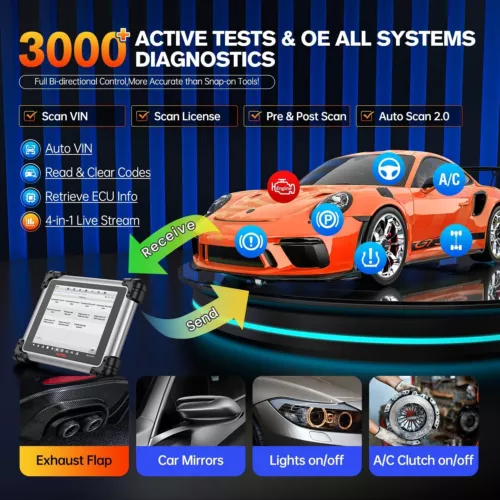 Autel MaxiSYS MS908S PRO II 2025 J2534 programming Scanner Upgraded of MK908 PRO - Picture 7 of 15