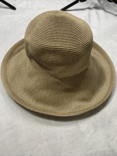 Eric Javits Women's Hampton Sun Hat Natural One Si