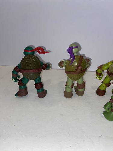 Teenage Mutant Ninja Turtles TMNT Action Figures Lot of 5 2012 Viacom Toys - Picture 8 of 13