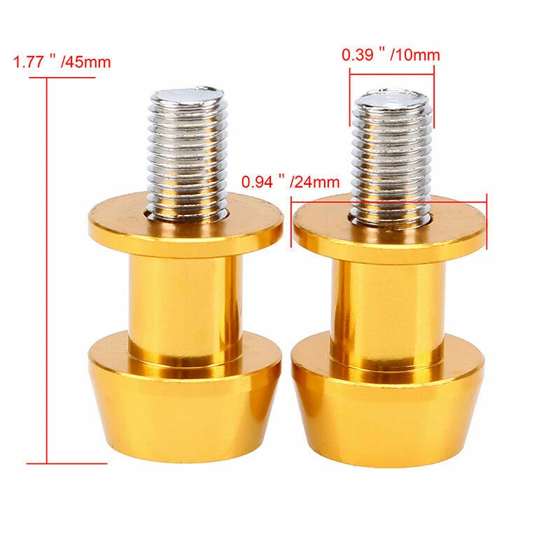 Bobina con soporte deslizante M10 basculante de 10 mm para Kawasaki Z750 Foto 2 de 4