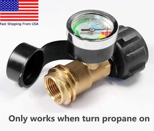 Gas Pressure Meter Propane Tank Gauge Level Indicator Leak Detector QCC1 / type1
