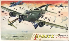 Airfix Junkers JU-52 Model Kit by Craft Master 1/72 Scale Series No. 1507-150