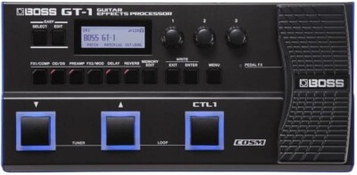 Boss GT-1 Gitarren-Effektprozessor mit Box