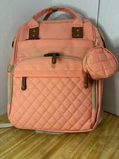 Baby diaper bag Axcone Waterproof 3 in 1 Foldable Backpack Crib with Travel Bed