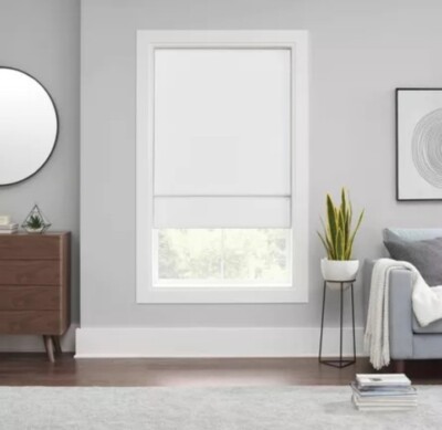 Kylie 100% Total Blackout Cordless Roman Blind and Shade, 38in X 64in - Eclipse