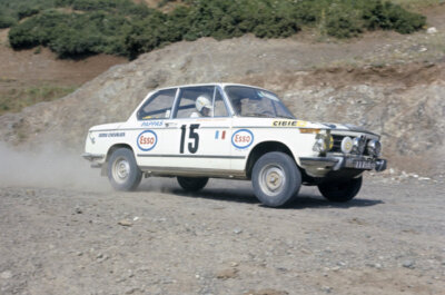 Claude Laurent Dominique Laurent BMW 2002 Motor Racing 1972 Rally Car Photo 3
