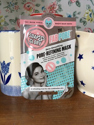    SOAP AND & GLORY    THE FAB PORE    SKIN SMOOTHING PORE REFINING MASK    