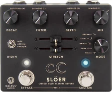 Walrus Audio Sloer Stereo Ambient Reverb - Black