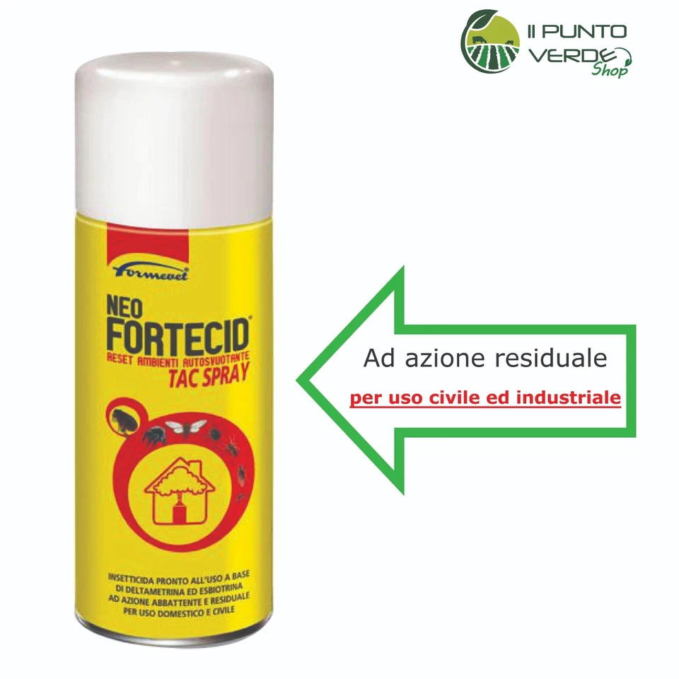 Formevet NEO FORTECID RESET AMBIENTI Autosvuotante TAC SPRAY bombola da 150 ml