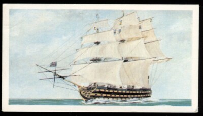 Tabakkarte, Doncella, GOLDEN AGE OF SAIL, 1978, HMS Victory 1765, #10