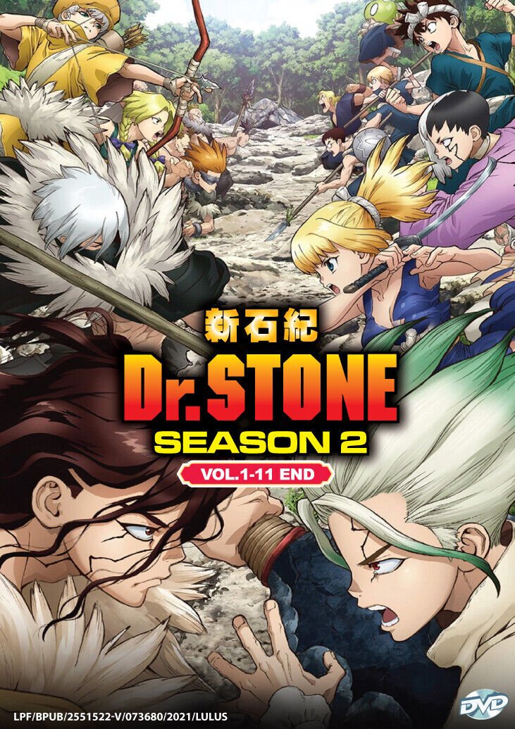 Dr. STONE Season 2 (Spanish Dub) STONE WARS BEGINNING - Watch on