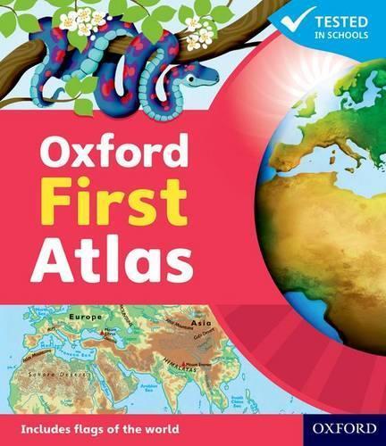 Oxford First Atlas Hardcover for Kids – Explore the World