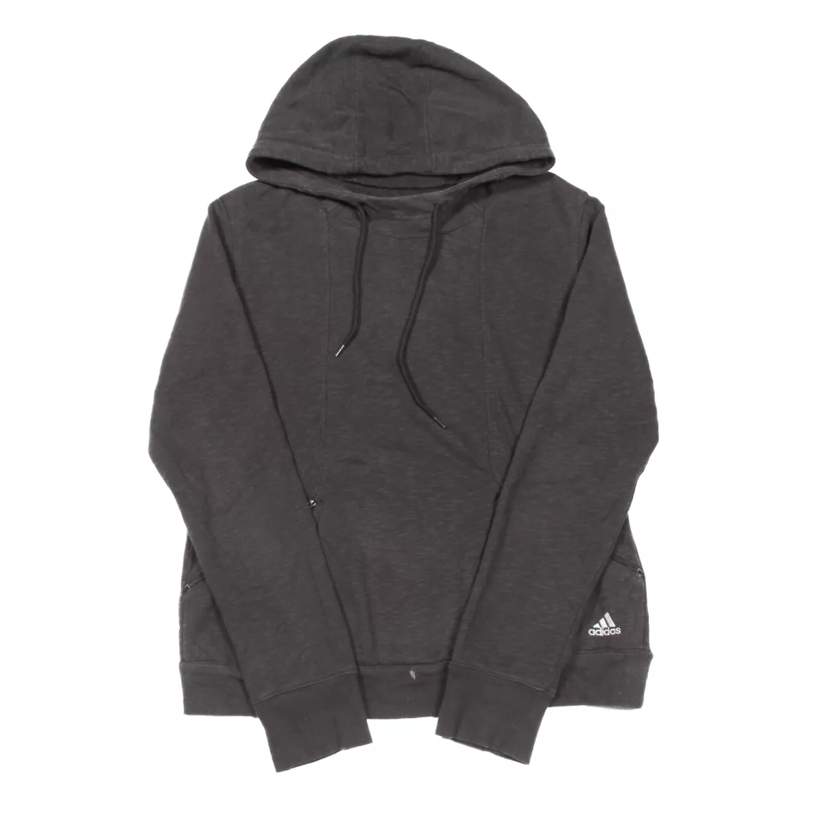 ADIDAS Hoodie Sweatshirt Medium Jumper Top Pullover Sports Retro Hooded