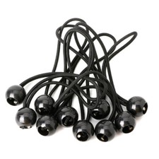 10pcs Flag Pole Clip Attach Windsocks Ball Bungee Cord Ties Rope Flags To Poles