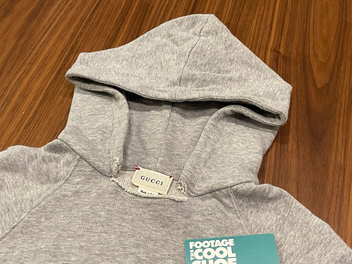 2019 CHILDREN'S GUCCI HOODED SWEATSHIRT W/ GUCCI LOGO 2019 CHILDREN'S GUCCI HOODED SWEATSHIRT W/ GUCCI LOGO