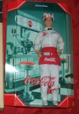 coca cola ken doll