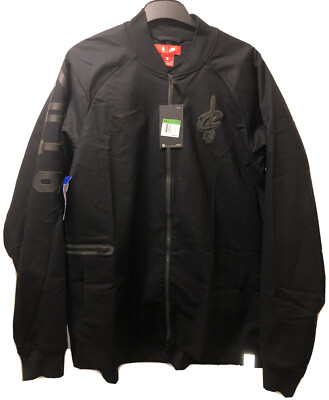 NIKE CLEVELAND CAVALIERS JACKET CITY EDITION XL NBA JACKET 860791-010 Swoosh Air