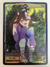 VCARD Gamersupps Rising Stars Tob 1st Ed Full Art Holo 10 #045/190 Foil