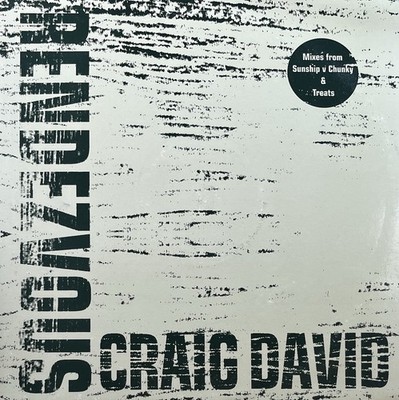 Craig David Rendezvous 2001 12'' 33 RPM Promo Single Vinyl Record 12WILD36GPX