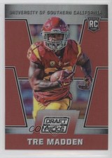 2016 Panini Prizm Collegiate Draft Picks Red Tre Madden #131 1n0