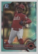 2022 Bowman Draft Chrome Aqua Lava Refractor /199 Kenya Huggins #BDC-140 1j7t
