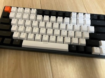 Keychron Keyboard K2 JP Wireless White Black with Replacement Keycaps Untested