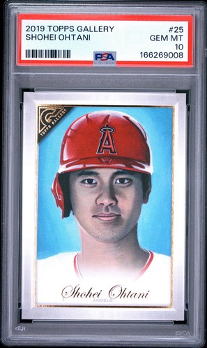 Shohei Ohtani #25 2019 Topps Gallery card