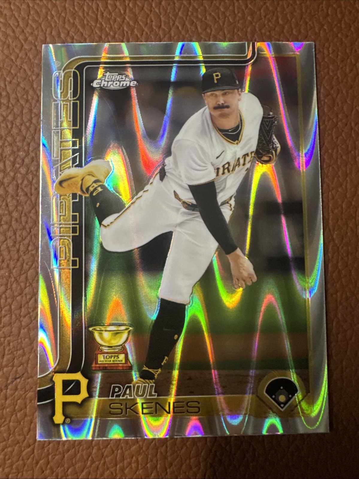 2025 Topps Chrome - Paul Skenes #300 RayWave Refractor