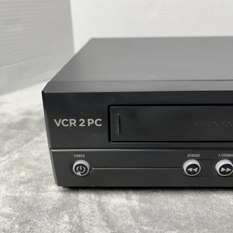 VCR Recorder Ion 2 PC Digital Transfer Burn Copy VHS Tapes To Computer UNTESTED - Image 2 of 4