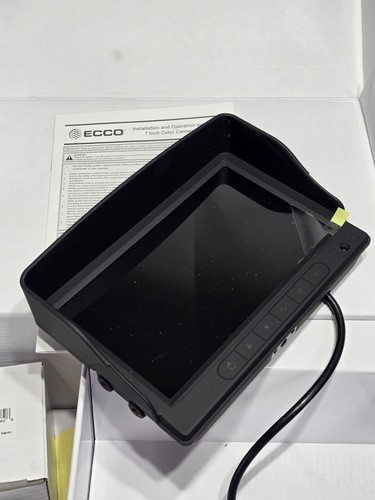 ECCO 7" LCD Color Wireless Camera System K7000B Rear Camera | New in Open Box - Picture 3 of 15