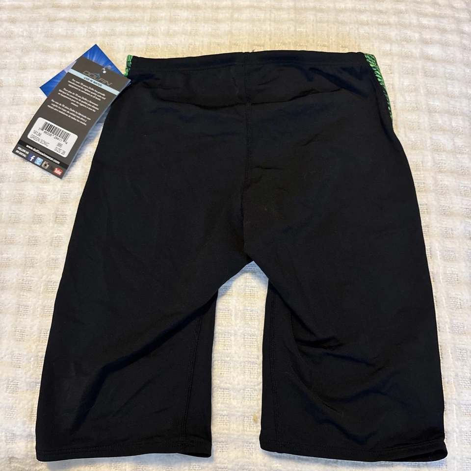 DOLFIN Reliance Sonic Spliced Jammer Traje Hombre Negro con Empalme Verde Talla 28 Foto 2 de 4
