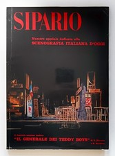 Sipario n. 200/1962 Numero speciale Scenografia italiana d'oggi Cover Luzzati