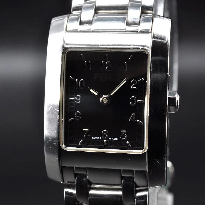 Fendi Orologi 7000L Analogico Quarzo Donna Nuova Batteria Oroloji Square Classico Vint