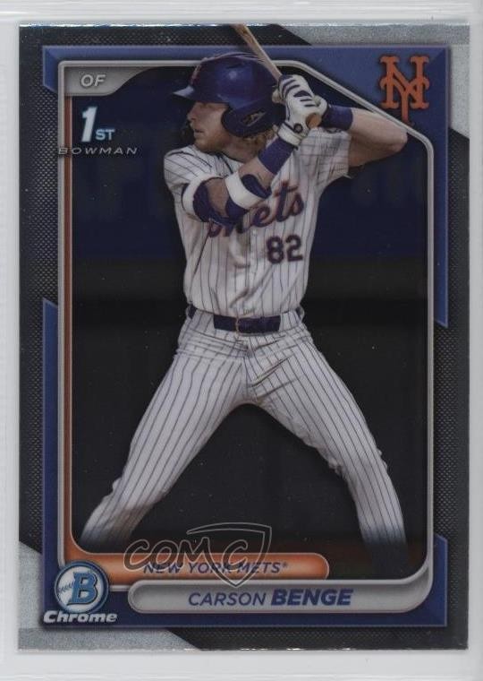 2024 Bowman Draft Chrome Carson Benge #BDC-28 09br