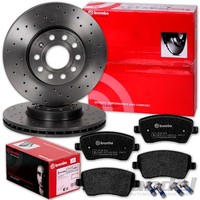 Brembo Sport Bremsscheiben 258Mm + BelÄGe Vorne Passend FüR Renault Clio IV 4