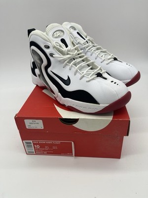 Size 10 - Nike Zoom Hawk Flight White Black 805272 100