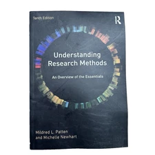 Understanding Research Methods: 10th Ed An Overview of the Essentials NEW OTHER