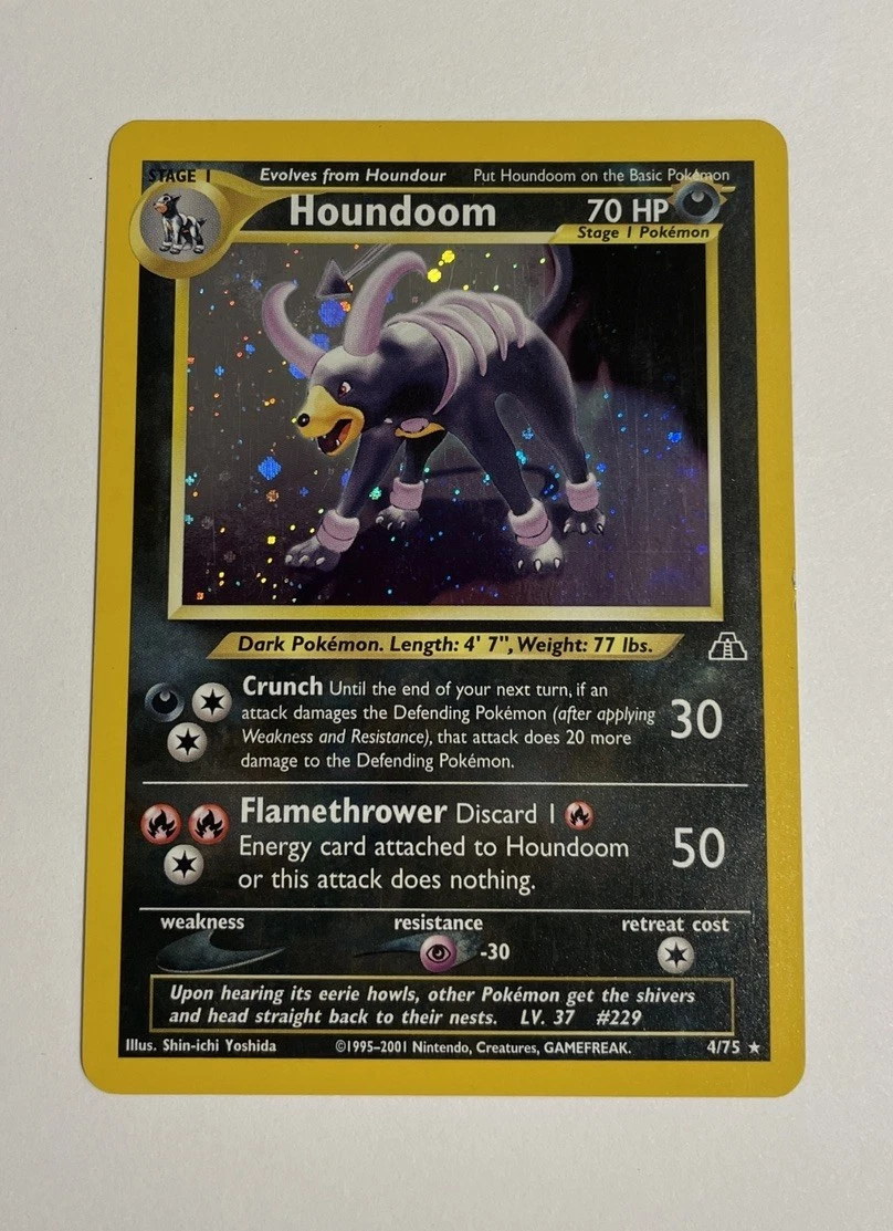 Houndoom Pokémon TCG Cards for sale | eBay