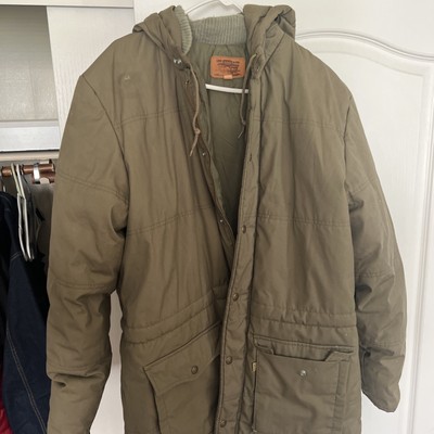LEVI'S - Men's Brown Jacket - - XL Adventure Jacket Drawstring Vintage Rare
