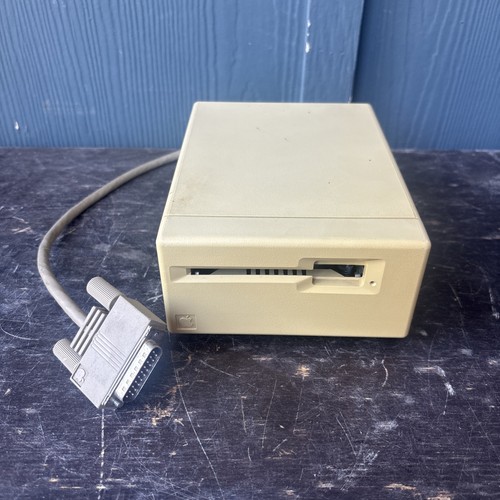 Apple M0130 400K External Disk Drive 3.5" Floppy Disk Drive - Untested As Is